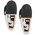 Boo! With 3 Ghosts Mini Chip Clip Magnets, 2 pk